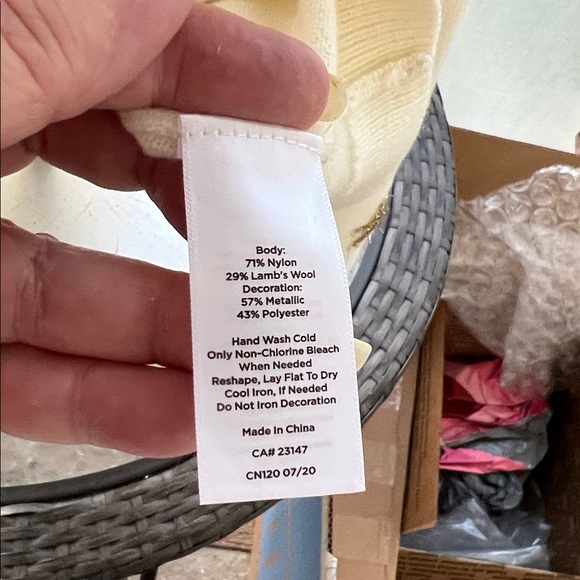 Talbots Cream Knit Sweater - Picture 7 of 7